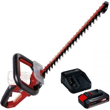 Einhell  ARCURRA PXC + Starter Kit - Masina de tuns gard viu 62 cm + Set 1 acumulator si incarcator Li-Ion 18 V 2.5 Ah