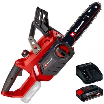 Einhell  GE-LC 18/25 Li PXC + Starter Kit - Drujba 25 cm 4.3 m/s + Set 1 acumulator si incarcator Li-Ion 18 V 2.5 Ah