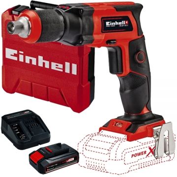 Einhell  TE-DY 18 Li PXC + Starter Kit - Masina de insurubat + Set 1 acumulator si incarcator Li-Ion 18 V 2.5 Ah