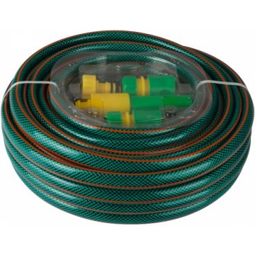 Evotools  635221 - Furtun 20  m 3/4 inch 8 bar - grade fara tambur cuple conectare