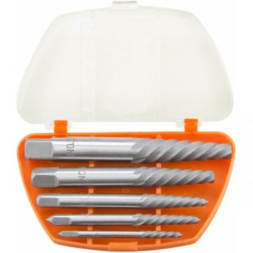 Evotools  674398 - Set extractoare suruburi rupte 3-18 mm 5 bucati