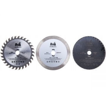 Evotools  678613 - Set 3 discuri 85 mm MCS 500