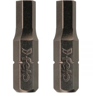 Felo  024 - Set capete de insurubare profil HEX 6 2 bucati