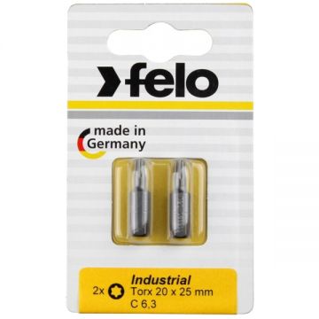 Felo  026 - Set capete de insurubare profil TX20 2 bucati