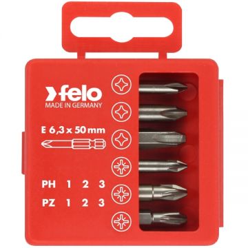 Felo  032 - Set capete de insurubare mixt 6 bucati