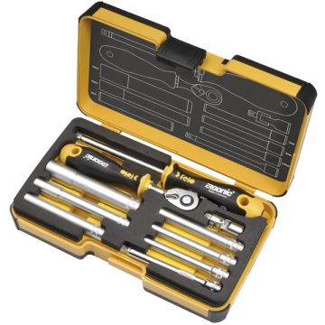Felo  R-GO M-Tec - Set chei tubulare mixt 10 bucati