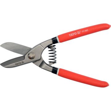 Foarfeca cu arc pentru tabla 200 mm, otel S55 calit, grosime taiere pana la 1 mm