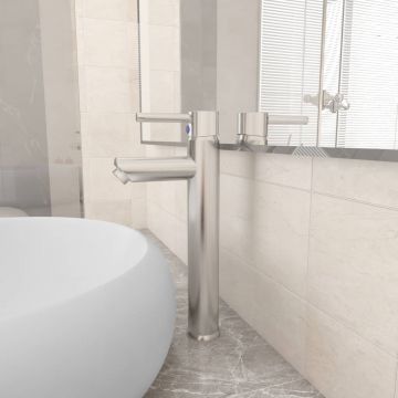 Gossi baterie mixer de baie, argintiu, 12x30 cm
