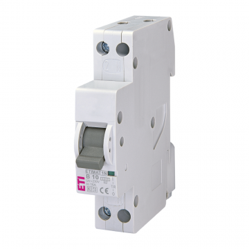 Intrerupator de circuit ETIMAT 1N 1P+N B10 230V ETI 002191102