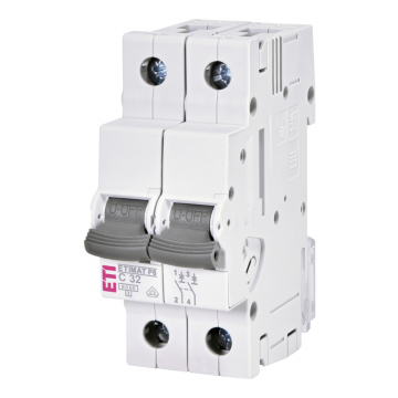 Intrerupator de circuit ETIMAT P6 2P C32 230V 400V ETI 001900233