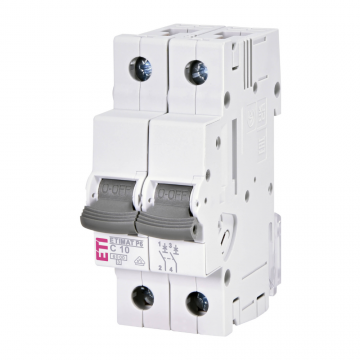 Intrerupator de circuit modular ETIMAT P6 2P C10 10A 001900228