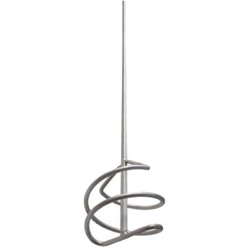 LumyTools  LT09045 - Paleta de amestecat 60x400 mm tija hexagonala 8 mm adezivi pentru ceramica mortar ipsos chit tencuieli decorative etc