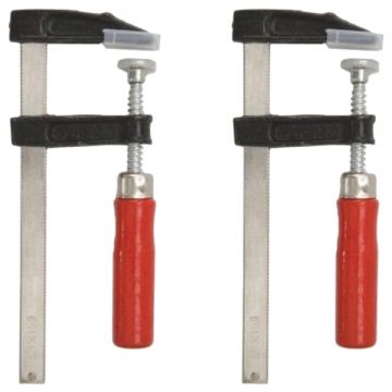 LumyTools  LT38150 - Set 2 menghine rapide tip F 50x150  mm strangere prin insurubare