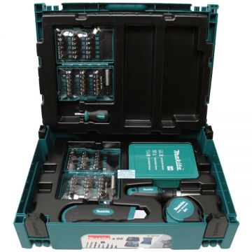 Makita  B-49725 - Set accesorii insurubare si burghie mixte 96 bucati