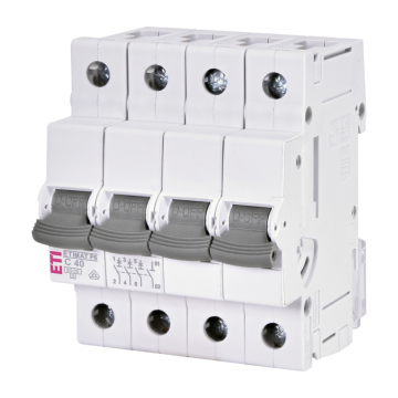 Modul de protectie automat ETIMAT P6 3P+N C40 25mm ETI 001900434
