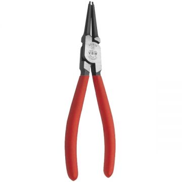 VBW  531 - Cleste pentru inele siguranta cu varf drept 180 mm inele interioare