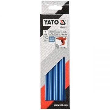 Yato  YT-82435 - Baghete silicon albastre 11x200 mm 5 bucati -