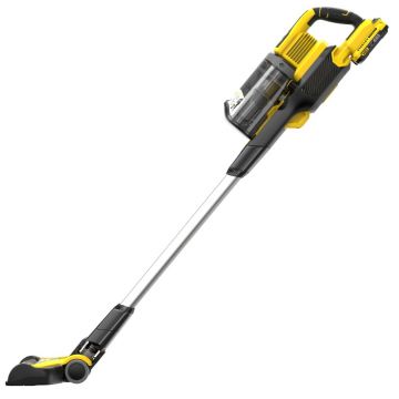 Aspirator vertical Stanley Fatmax V20 SFMCVS001D1, 1270 l/min, cu 1 acumulator Li-Ion 18V / 2.0 Ah, incarcator rapid