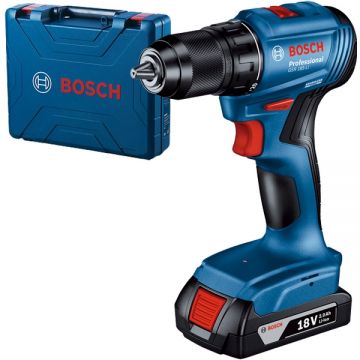 Bosch  GSR 185-LI - Masina de gaurit si insurubat cu 1 acumulator Li-Ion 18 V 2 Ah 50 Nm motor fara perii valiza plastic
