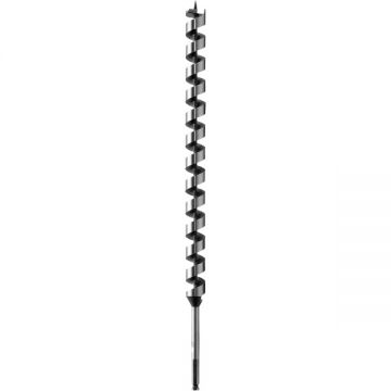Bosch  PRO Wood - Burghiu elicoidal  10x470x600 mm tija hexagonala cherestea tratata prin presiune lemn de esenta moale lemn de esenta tare lemn pentru constructii lemn proaspat taiat placa aglomerata