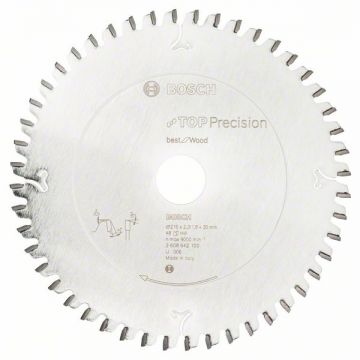Bosch  Top Precision Best for Wood - Panza fierastrau circular lemn 210x30x2.3 mm 48 dinti
