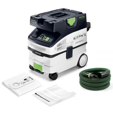 Festool  CLEANTEC CTL MIDI I AC - Aspirator umed-uscat 1200 W 240 mbar 15 l priza scule electrice