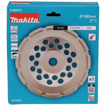 Makita  D-80575 - Disc oala diamantat  180x22.23x- mm segment simplu