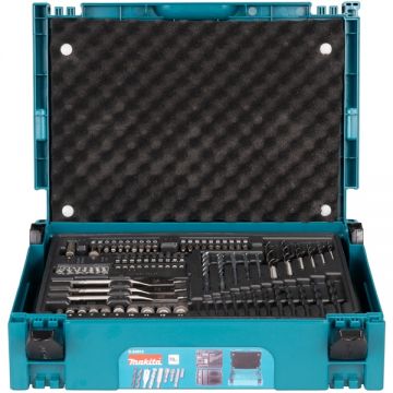 Makita  E-24913 - Set accesorii insurubare si burghie mixte 70 bucati