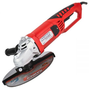 Raider  RD-AG77 - Polizor unghiular cu fir 2000 W 230 mm pornire lina