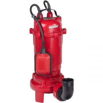 Raider  RD-CAWP55 - Pompa submersibila de drenaj apa murdara 1100 W 7 m 230 l/min carcasa - flotor monofazata