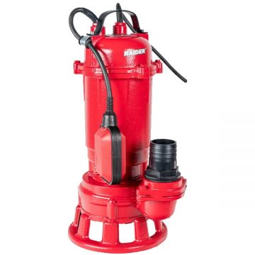 Raider  RD-CAWP56 - Pompa submersibila de drenaj apa murdara 1100 W 7 m 300 l/min carcasa - flotor monofazata