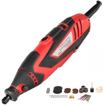Raider  RD-MG12 - Polizor drept cu fir 135 W bucsa 3.2 mm accesorii
