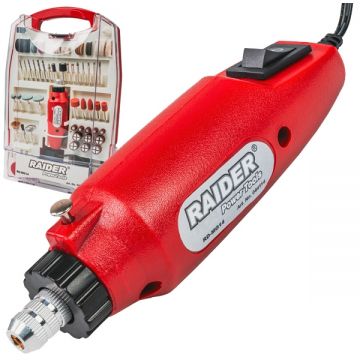 Raider  RD-MG14 - Polizor drept cu fir - W bucsa 3.2 mm valiza plastic