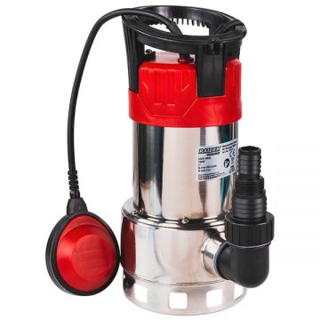 Raider  RD-WP64 - Pompa submersibila de drenaj apa murdara 750 W 7 m 233 l/min carcasa inox flotor monofazata
