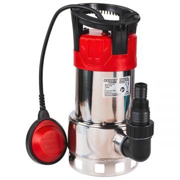 Raider  RD-WP65 - Pompa submersibila de drenaj apa murdara 1100 W 7 m 333 l/min carcasa inox flotor monofazata