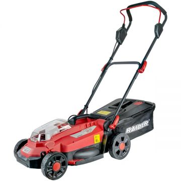 Raider  RDP-BLM20 - Masina de tuns iarba fara acumulatori si incarcator Li-Ion 20 V - Ah 33 cm 35 l