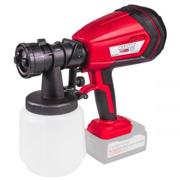 Raider  RDP-CSGC20 - Pistol de vopsit fara acumulatori si incarcator Li-Ion 20 V - Ah 1 l 800 g/min