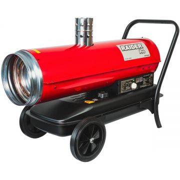 Raider  RDP-IDSH60 - Tun de caldura pe motorina 50 kW 1400 m3/h 50 l ardere indirecta monofazat