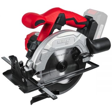 Raider  RDP-KCS20 - Fierastrau circular fara acumulatori si incarcator Li-Ion 20 V - Ah 165x20 mm