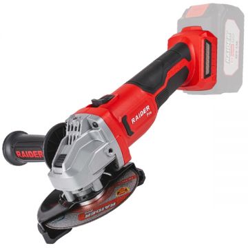 Raider  RDP-PBAG20 - Polizor unghiular fara acumulatori si incarcator Li-Ion 20 V - Ah 125 mm