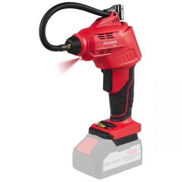Raider  RDP-YAC20 - Compresor fara acumulatori si incarcator Li-Ion 20 V - Ah 7 bar