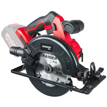 Raider  RDP-YCS20 - Fierastrau circular fara acumulatori si incarcator Li-Ion 20 V - Ah 165x20 mm
