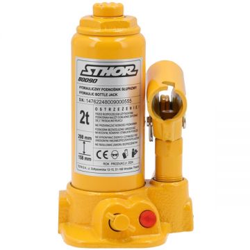 Sthor  80090 - Cric auto hidraulic tip butelie 298 mm 2 T