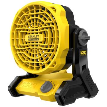 Ventilator Stanley Fatmax SFMCE001B, compatibil cu acumulatori 18 V, 1100 mc/h, 178 mm