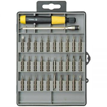 Vorel  64371 - Set capete de insurubare mixt 32 bucati