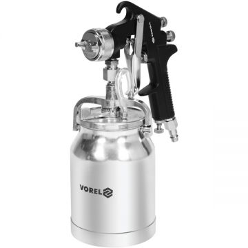 Vorel  80903 - Pistol de vopsit pentru compresor 1.8 mm 1 l vas din metal