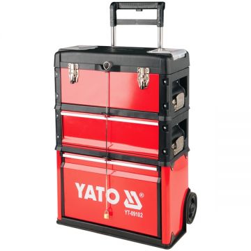 Yato  YT-09102 - Dulap pentru scule  520x320x720 mm 3  compartimente banc de lucru