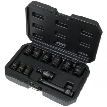 Yato  YT-10255 - Set chei tubulare impact 10-27  mm 1/2 inch 11 bucati