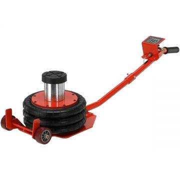Yato  YT-17233 - Cric auto pneumatic cu perna 500 mm 4 T roti de transport