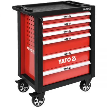 Yato  YT-55299 - Dulap pentru scule  975x765x465 mm 6  compartimente banc de lucru